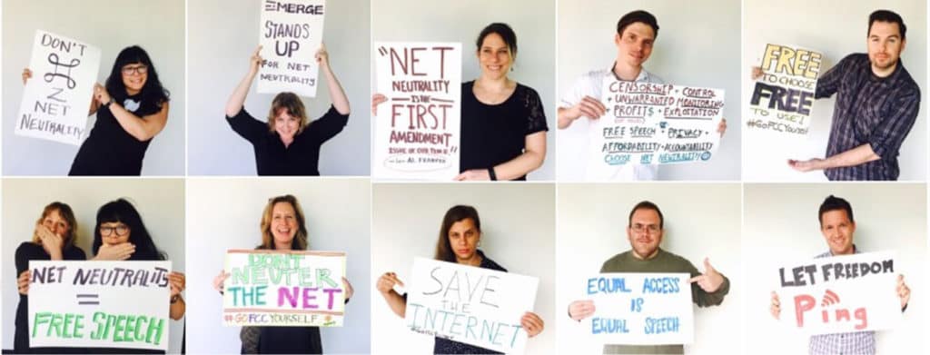 Emerge Stands Up for Net Neutrality